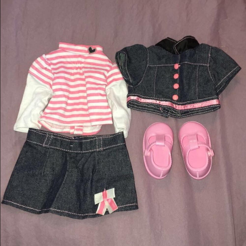 Our Generation Pink Jean Outfit